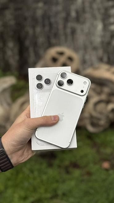 poco 3pro: IPhone 17 Pro Max, Б/у, 512 ГБ, Белый, 100 % — 1