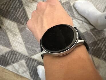 телефон сааттар: Умные часы с круглым сенсорным дисплеем и металлическим корпусом — 3