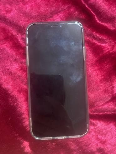 айфон запчас: IPhone X, Б/у, 64 ГБ, Черный, Чехол, 100 % — 2