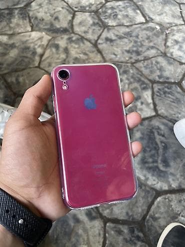 raspberry pi 4: IPhone Xr, Б/у, 64 ГБ, Красный, Чехол, 75 % — 3
