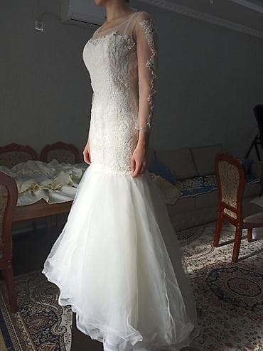 нивеа: Продаю свадебное платье трансформер. платье русалка со съёмным пышным — 8