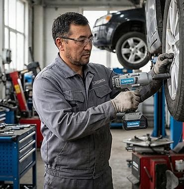 ремонт косилки: Услуги мощного гайковерта CROWN: Выезд | Аренда | Сотрудничество ​Есть — 1