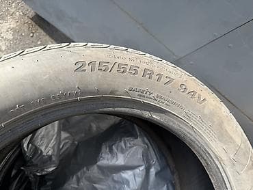 Шины и диски: Шины 215 / 55 / R 17, Лето, Комплект, Легковые, Kumho — 1