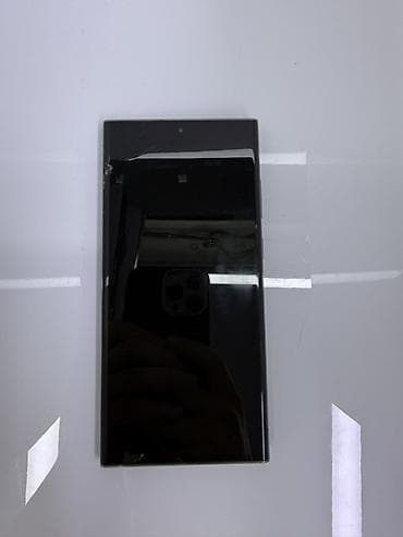 бушни телефон: Samsung Galaxy S23 Ultra, Б/у, 256 ГБ, цвет - Зеленый, В рассрочку, 1 SIM, 2 SIM, eSIM — 2