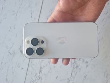 аккумулятор для ноутбука бишкек: IPhone 15 Pro, Б/у, 128 ГБ, Белый — 3