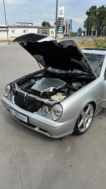 трекер авто: Mercedes-Benz E-Class: 2001 г., 5.5 л, Автомат, Бензин, Седан — 2