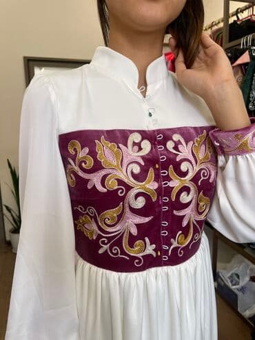 тамбурный вышивка: Тамбур саймасы | Тигүүчү цех | Сырткы кийим — 1