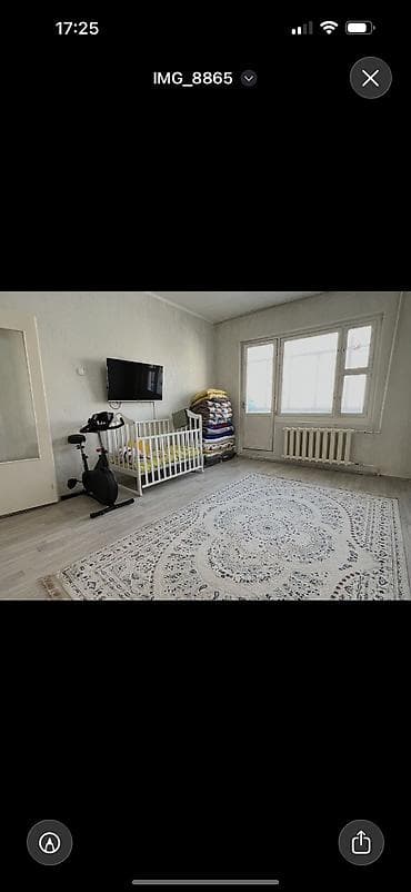 flat osh: 1 комната, 35 м², 105 серия, 5 этаж, Косметический ремонт — 4