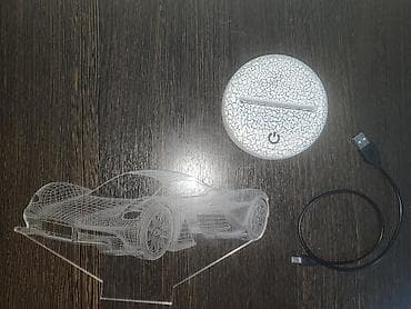 горшки для цветов: Продаётся LED ночник в виде машинки (спорткар), в комплекте зарядка — 2