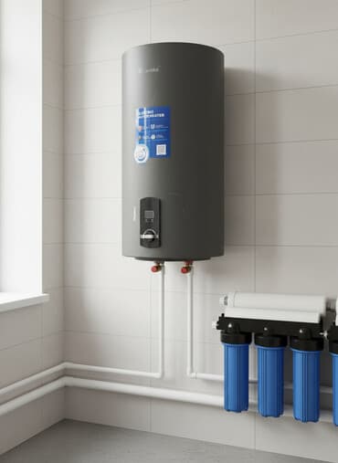 водонагреватели электрические: Электрический водонагреватель Rechka (накопительный, цилиндрический — 1