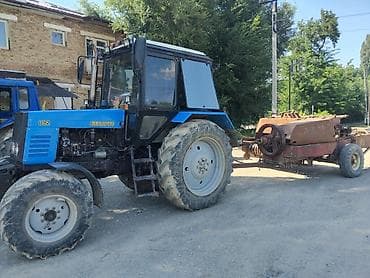 Унаа: Трактор Беларус МТЗ-892 с год 2018 прицепленным пресс-подборщиком - — 4