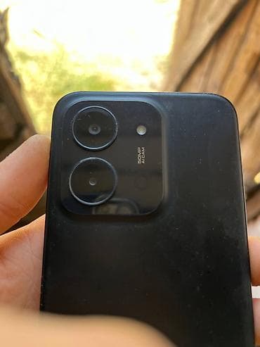 note 9t: Redmi, Redmi 12C, Б/у, 128 ГБ, цвет - Черный, 2 SIM — 3