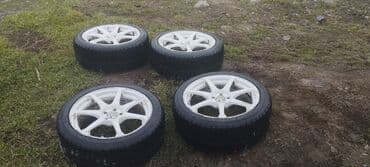 колёса на матиз: Колеса в сборе 215 / 45 / R 17, Зима, Б/у, Комплект, Легковые, Литые, отверстий - 5 — 17