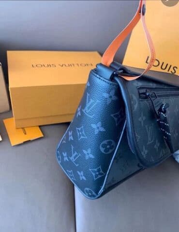 у настоящей женщины должна быть сумка из италии: Клатч, Материал: Комбинированный материал, Унисекс, Новый — 2