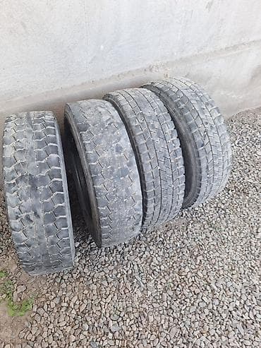 Шиналар жана дисктер: Комплект задних грузовых шин 215/75 R17.5 - Количество: 4 штуки Б/у в — 1