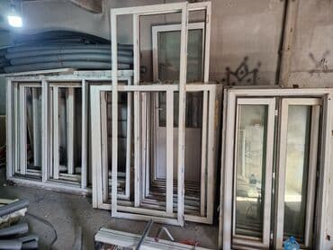 Бишкек: Куплю бу окна и двери окна и двери пластиковый двери пластиковый двери