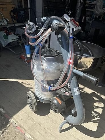 молочный машинка: Переносной доильный аппарат для коров Описание: - Мобильная — 1