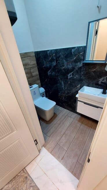 готовые квартиры в рассрочку в бишкеке 2023 год: 3 комнаты, 83 м², Элитка, 10 этаж, Дизайнерский ремонт — 9