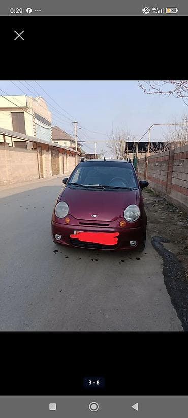 wuling mini ev: Daewoo Matiz: 2007 г., Механика, Бензин, Хэтчбэк — 3