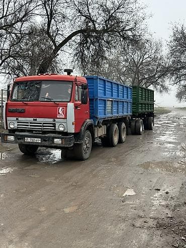 Продается КамАЗ с прицепом КамАЗ в хорошем состоянии все сделано матор