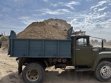 Песок, Ивановский карьер, Зил, Камаз — 2
