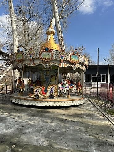 Готовый бизнес: Карусель «Лошадки» (ретро-стиль, двухрядная) - Аттракцион кругового — 3