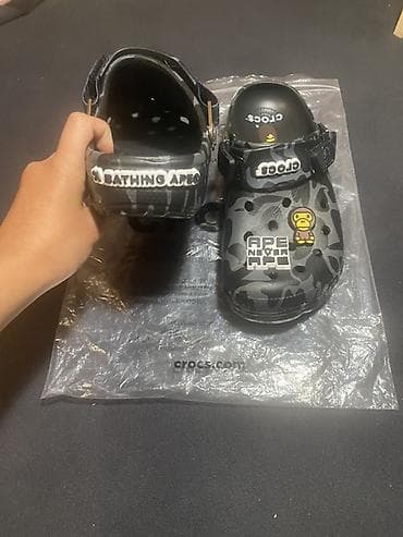 стильный женский ремень: Сабо, 41, 42, Crocs, Новый, цвет - Серый, Платная доставка — 4