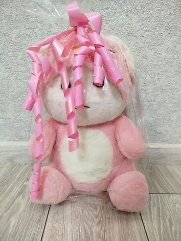 детский мир бишкек игрушки: Две мягкие игрушки за 535с — розовые зайчики 1) Большой зайчик в — 8