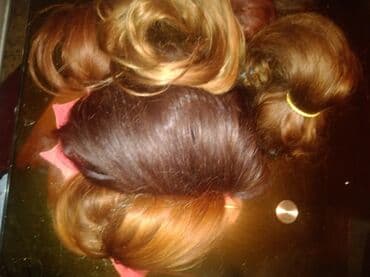 Обменяю парики,хвосты,трессы,афрокосы,косы,шиньоны,+ из натуральных