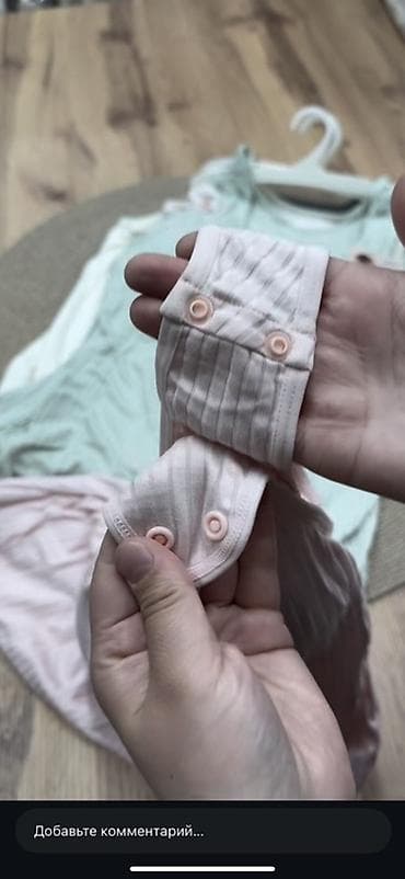 Женская одежда: Майка для беременных и кормящих с встроенным мягким бюстом - — 6