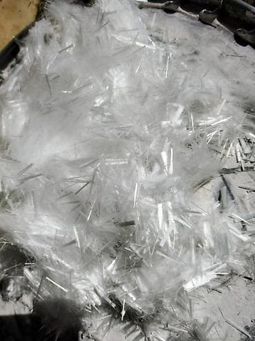 изделия из стекла: Фибра волокно стекловолокно для строителей . Добавить штукатурки бетон — 1