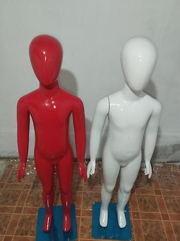 Типография үчүн жабдуулар: Детские манекены для витрины (2 шт.) - Тип: абстрактные детские — 2