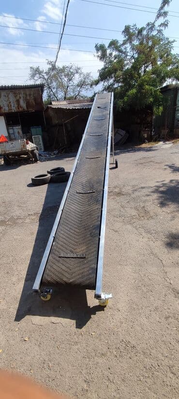 Конвейер лента Длина 7метр Ширина 50см Складной новый масло