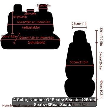 сидения ласетти: Чехлы Экокожа, цвет - Черный, Б/у — 2