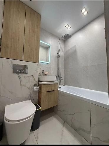 3: 3 комнаты, 54 м², Бишкек Парк ТРЦ Индивидуалка, 2 этаж, Евроремонт — 8