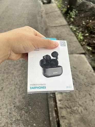 Аудиотехника: Беспроводные наушники DADU DT-017 (Stereo Earbuds) - Тип: полностью — 1