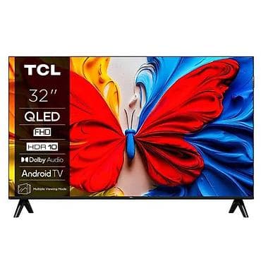 🔥 TCL 32” QLED Smart TV YouTube / Wi-Fi / Android TV Яркая QLED
