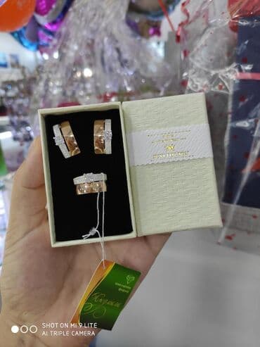 свадебные платья от производителя: Набор украшений, Проба 925, Женские, Новый — 1