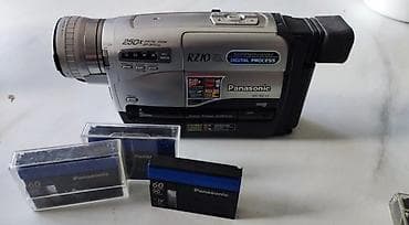 Видеокамера Panasonic NV-RZ10, made in Japan, VHS-C, с аккумулятором и at lalafo.kg Видеокамера Panasonic NV-RZ10, made in Japan, VHS-C, с аккумулятором и