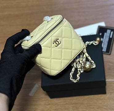 chanel платье: Классическая сумка, Chanel, Китай, Материал: Экокожа, Застежка на молнии, Женские, Новый — 1