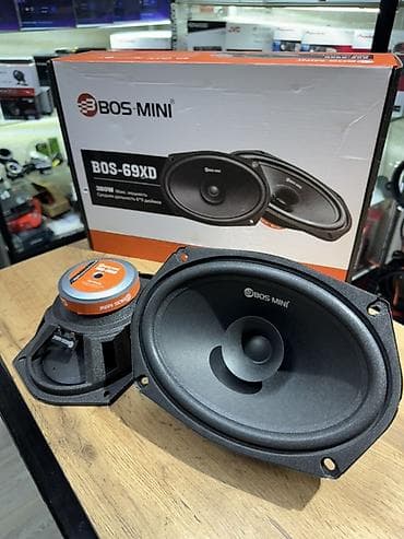 Унаа үчүн динамиктер: Акустические динамики BOS-MINI BOS-69XD - Формат: овальные 6x9 дюймов — 3