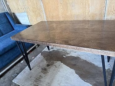 small table: Стол обеденный/рабочий в современном стиле loft. - Столешница — 4