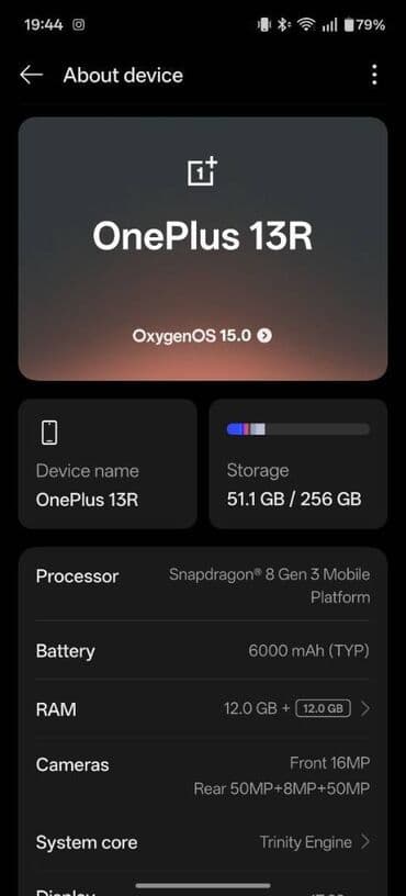подошел: Продам Oneplus 13R, купил неделю назад, мне не подошел размер. Новый — 2