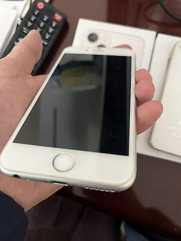 IPhone 6s, Б/у, Серебристый, Чехол at lalafo.kg IPhone 6s, Б/у, Серебристый, Чехол