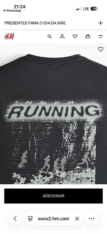 баскетбольная одежда: Мужская футболка, XL, H&M, Новый, цвет - Черный, Самовывоз, Платная доставка — 4