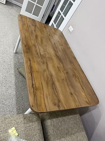 small table: Кухонный стол, Новый, Прямоугольный, Нераскладной — 2