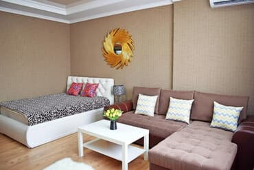 гостевые дома на иссык куле бостери: 1 комната, Бытовая техника, Домофон, Душевая кабина — 1