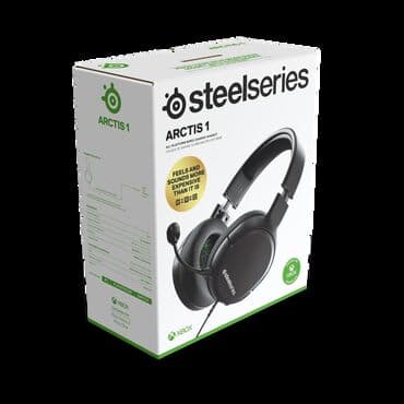 игровые наушники с микрофоном: SteelSeries Arctis 1 игровая конструкция: полноразмерные (закрытые) — 1