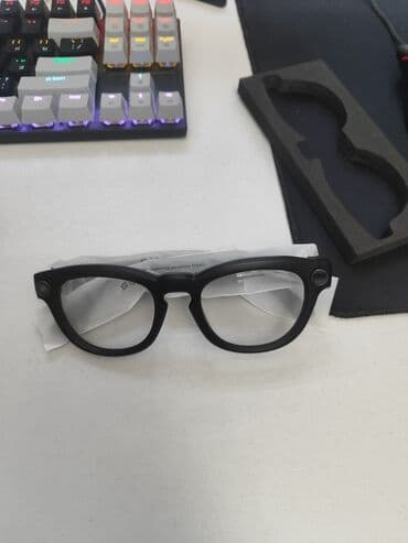 Акылдуу сааттар: Умные очки SMART GLASSES - Классическая оправа wayfarer, матовый — 4