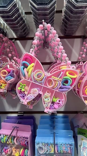 Сумкалар: Чачка арналган аксессуар, Балдага, Материалы: Текстиль — 1